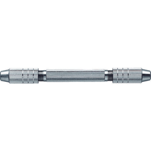 TRUSCO Pin Vise, Double-Headed, 0.1-3.2mm, TPVR-3.2, 1 Piece