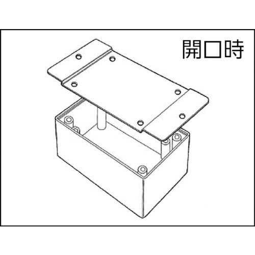 テイシン　プラスチックケース　ブラック　４４Ｘ６９Ｘ３０　TB-5-B　1 個