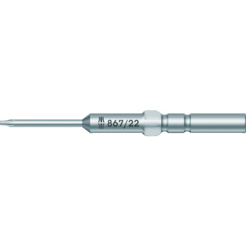 Ｗｅｒａ　【売切商品】　小型精密用ビット　８６７／２２　トルクスプラス［［Ｒ下］］ビット　ＴＰ９　全長６０ｍｍ　135442　1 本