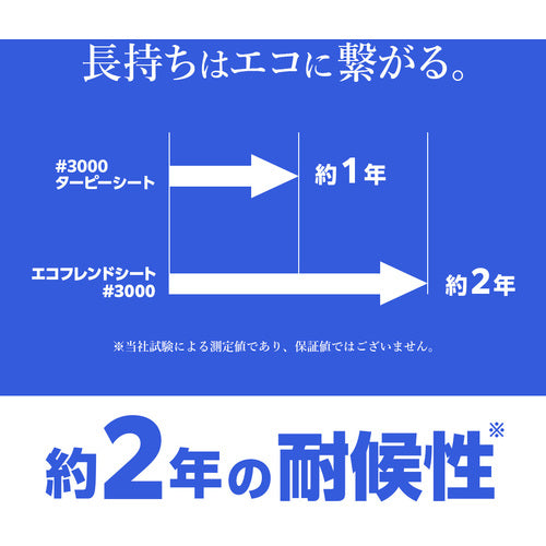 Hagiwara Tarpee Eco Friend Sheet #3000 2.7m x 5.4m ECOFRI-2754 1 sheet
