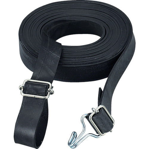 TRUSCO Rubber rope with metal fittings, double hook buckle, 20mm x 2.5m, 1 piece, GR-2025KW-1, 1 piece