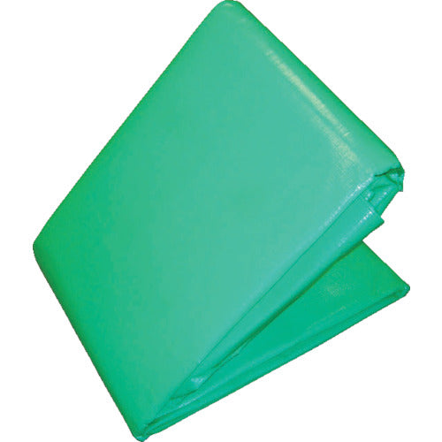 TRUSCO Green Tarpaulin Sheet #3000 Width 5.4m x Length 7.2m TP-5472-GN 1 sheet