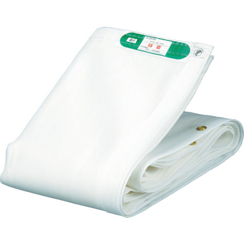 ＴＲＵＳＣＯ　ストロングメッシュシート　３．６ｍ×５．４ｍ　ホワイト　GM-3654W　1 枚