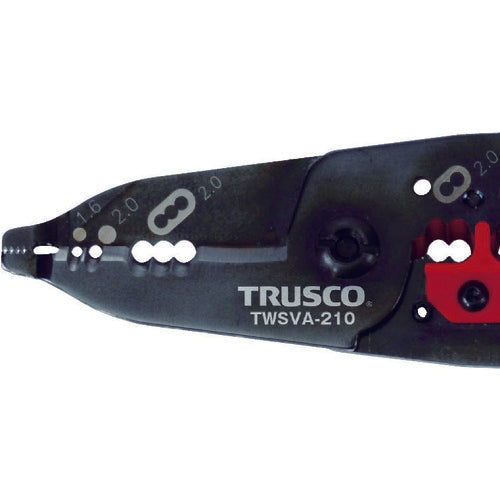 ＴＲＵＳＣＯ　【売切廃番】電工ＶＡストリッパー　TWSVA-210　1 丁