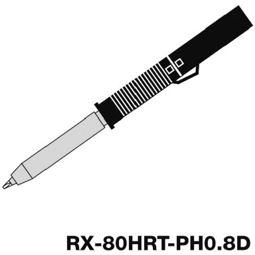 GUT Temperature Control Soldering Iron RX-802ASPH Replacement Tip RX-80HRT-PH0.8D 1 Piece