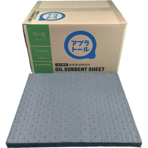 JOHNAN 오일 흡수재 아브라톨 시트 50×40×0.3 cm PCA54-3 1 상자