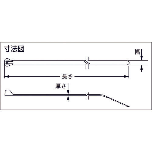 ＰＡＮＤＵＩＴ　ステンレス爪ロック式ナイロン結束バンド　耐候性黒　幅４．７ｍｍ　長さ３８４ｍｍ　１００本入り　ＢＴ４Ｓ−Ｃ０　BT4S-C0　1 袋