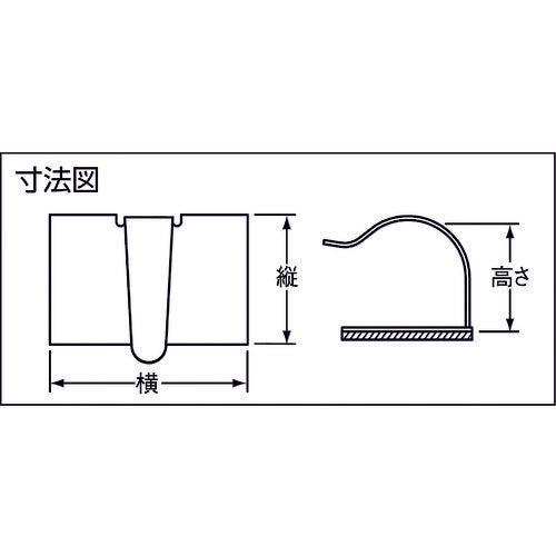 PANDUIT 고정구 메탈 코드 클립 (100개입) MACC25-AC 1봉