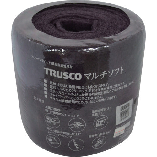 ＴＲＵＳＣＯ　まとめ買い　マルチソフト　＃３２０相当　２００ｍｍＸ６ｍ（４ロールセット）　GMS-320-4P　1 Ｓ