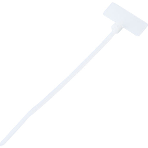 PANDUIT Flag-shaped nylon cable ties, natural (100 pieces) PLF1MB-C 1 bag