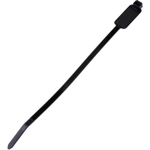 PANDUIT Flag-type nylon cable ties, weather-resistant black (500 pieces) PLM4S-D0 1 bag