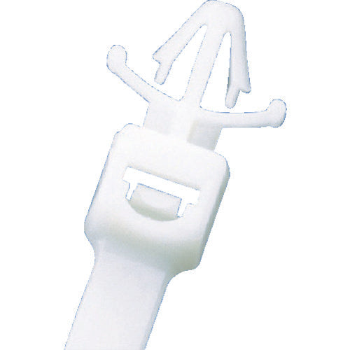 ＰＡＮＤＵＩＴ　押し込みタイプナイロン結束バンド　ナチュラル　（１００本入）　PLWP1M-C　1 袋