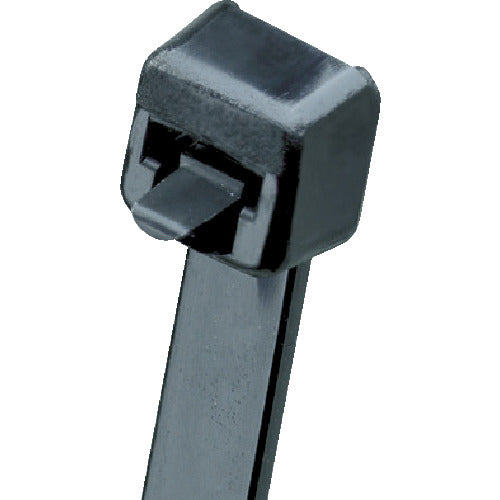 PANDUIT Release Ties, Removable Nylon Cable Ties, Weather Resistant Black, 100 Pieces, PRT3S-C0, 1 Bag