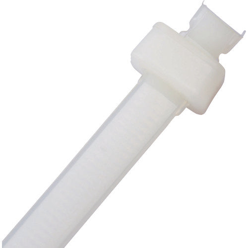 PANDUIT Sta-Strap Nylon Cable Ties, Natural (100 pieces) SST1M-C 1 bag