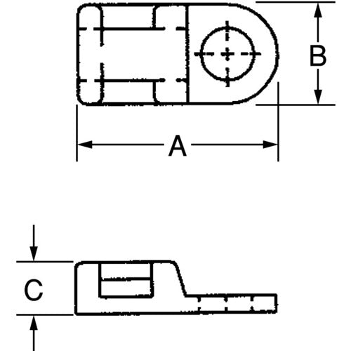 PANDUIT 슈퍼 그립 전용 타이 앵커 내츄럴 (100개입) TASG1S8-C 1봉