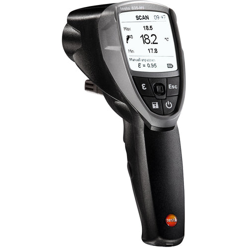 ＴＥＳＴＯ　赤外放射温度計　ｔｅｓｔｏ　８３５−Ｈ１（気体温湿度センサ付き）　TESTO835-H1　1 個