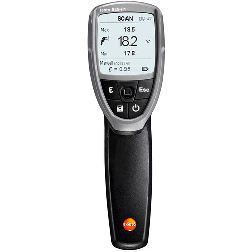 ＴＥＳＴＯ　赤外放射温度計　ｔｅｓｔｏ　８３５−Ｈ１（気体温湿度センサ付き）　TESTO835-H1　1 個