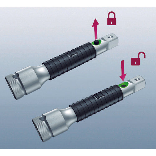 Wera Lock Extension Bar 1/4 짧은 003530 1 개