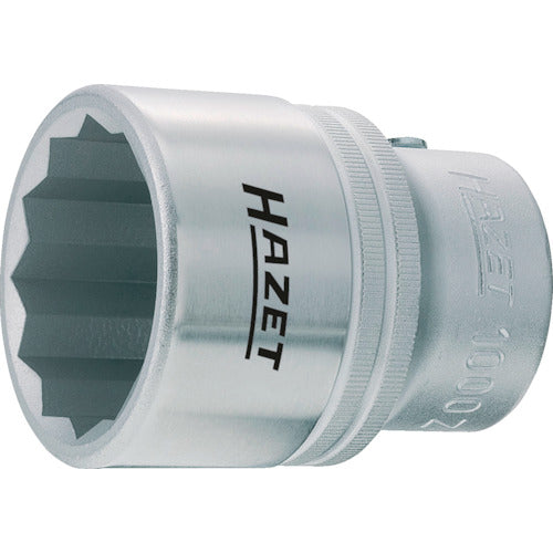 ＨＡＺＥＴ　ソケットレンチ（１２角タイプ・差込角１９ｍｍ・対辺２２ｍｍ）　1000Z-22　1 個