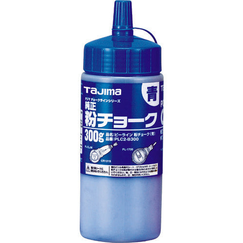 タジマ　粉チョーク青　PLC2-B300　1 本