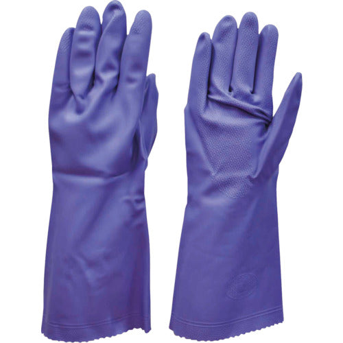 Dunlop Thick Vinyl with Fleece Lining, Medium, Violet, 6352, 1 Pair