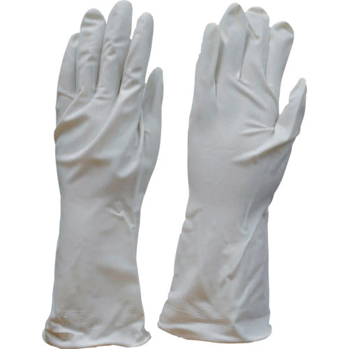 Dunlop Thin Vinyl No Fleece Lining S White 6354 1 Pair