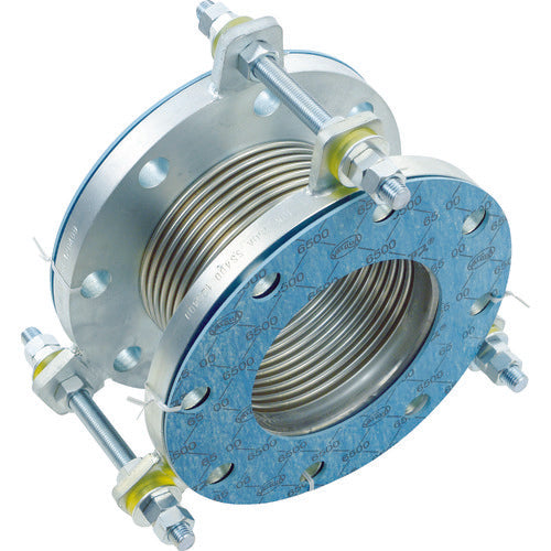 TOFLE flange non-welded vibration-proof joint 10K SS400 50AX150L VJ10K-50-150 1 piece