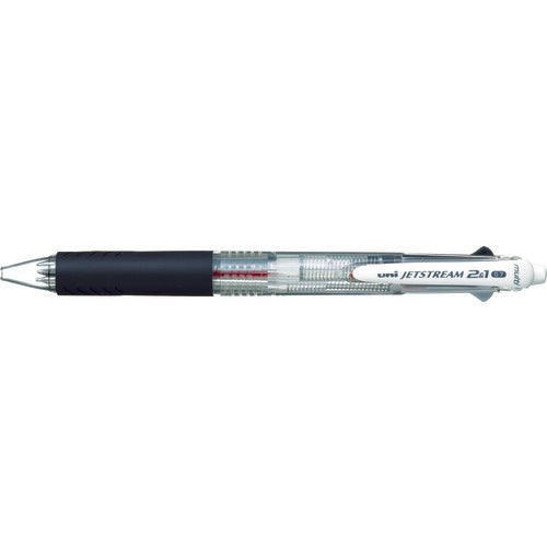 uni Jetstream 3-function pen, transparent, MSXE350007.T, 1 piece