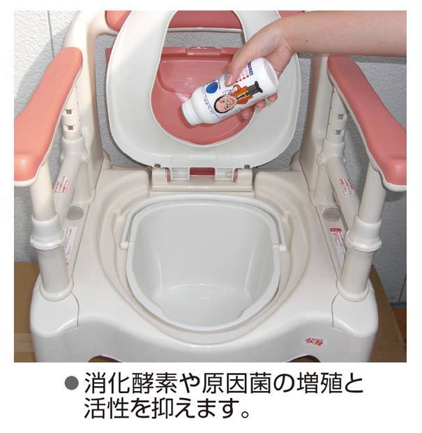 Miyazaki Human Services Portable Toilet Deodorizer Blue Dot 100g