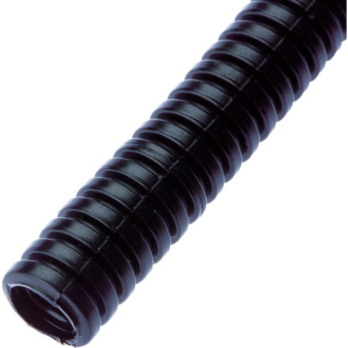 PANDUIT Corrugated Tube Polyethylene Black with Slits Inner Diameter 32.5mm 15.24m CLT125F-L20 1 Roll