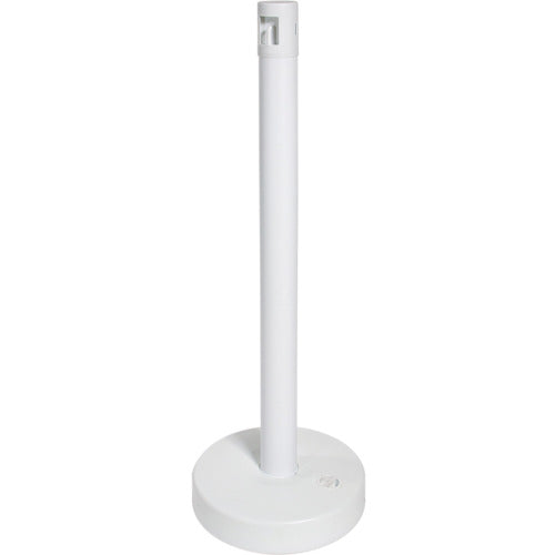 CAR-BOY Color Plastic Pole Cap White CP04 1 pc