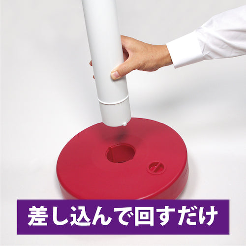 CAR-BOY Color Plastic Pillar Black CP10 1 piece