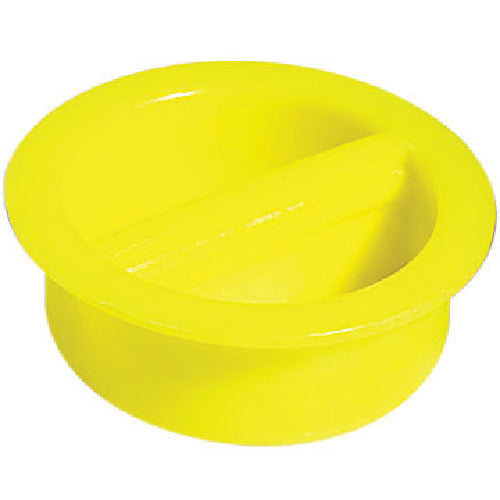 CAR-BOY Color Plastic Pole Base Lid Yellow CP17 1 pc