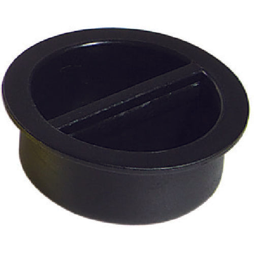 CAR-BOY Color Plastic Pole Base Lid Black CP20 1 pc