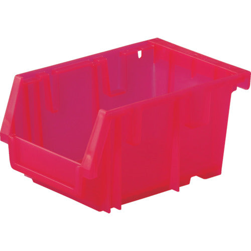 TRUSCO VN형 컨테이너 3.8L 클리어 레드 VN-3N-CR 1개