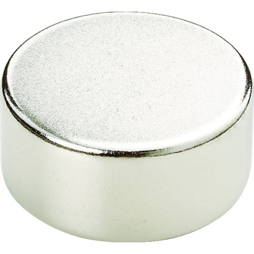 TRUSCO 네오디뮴 자석 원형 외경 8mmX 두께 2mm (1개 = 1PK) TN8-2R-1P 1개