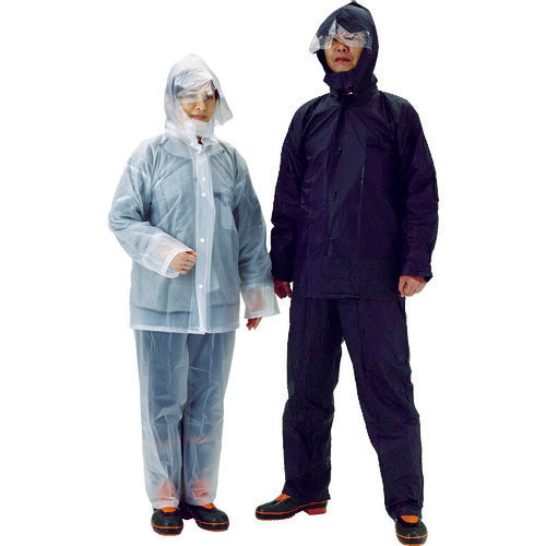TRUSCO Rain Suit, LL Size, Clear, TRW90LL, 1 Piece