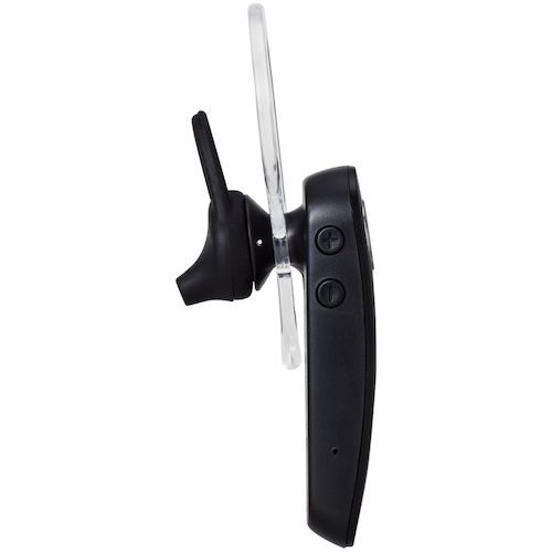 ELECOM Bluetooth Headset for Calls and Music, HD Voice Compatible, HS11, Black, LBT-HS11BK, 1 pc