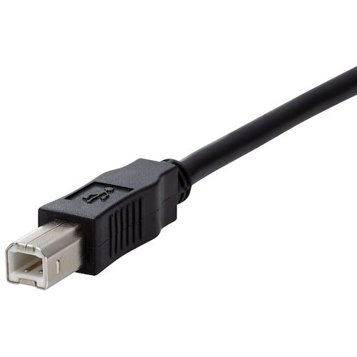 ELECOM USB2.0 케이블 A-B 타입 사양 고정 5m 블랙 U2C-AB50BK/ID 1개