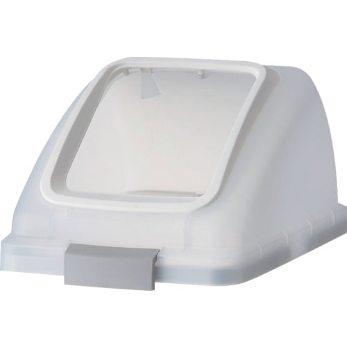 コンドル　屋内用屑入れ　リサイクルトラッシュ　ＳＫＬ−７０用　角穴蓋　白　YW-453L-OP1-W　1 個