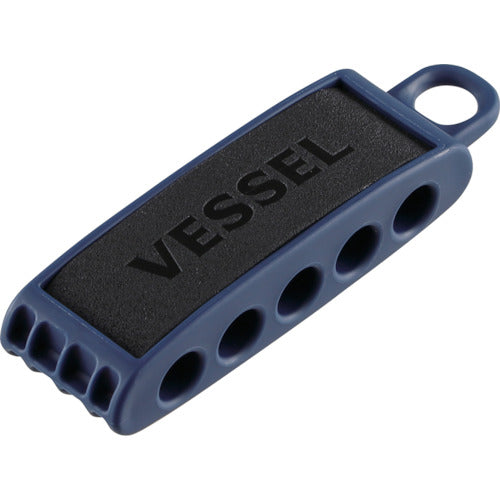 VESSEL Bit Holder for 5 Bits, Navy Blue BH-05N, 1 Piece