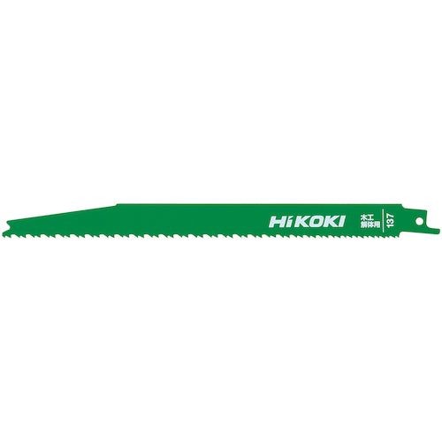 ＨｉＫＯＫＩ　セーバソーブレード　ＮＯ．１３７　２２５Ｌ　８−１２山　２枚入　木工解体用　0037-8018　1 PK