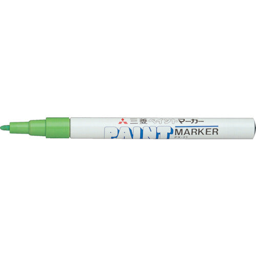 uni Paint Marker Oil-based Fine Tip Yellow Green PX21.5 1 pc