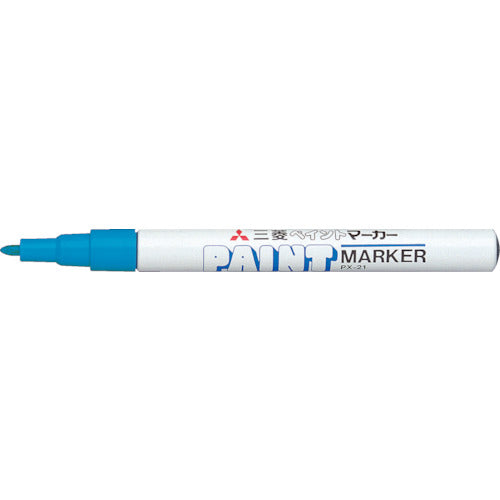 uni Paint Marker Oil-based Fine Point Light Blue PX21.8 1 piece