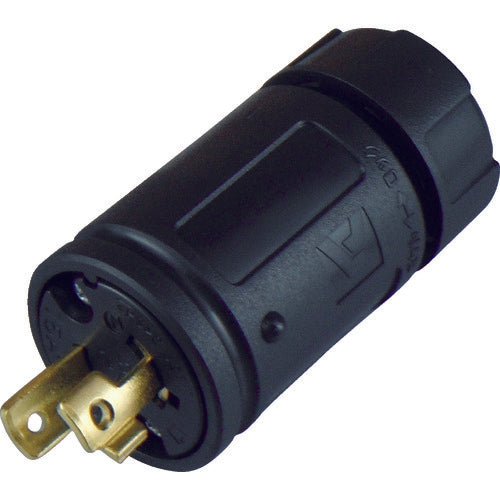 아메리칸 전기 걸이 형 나일론 플러그 2P 15A 250V 2122N 1개