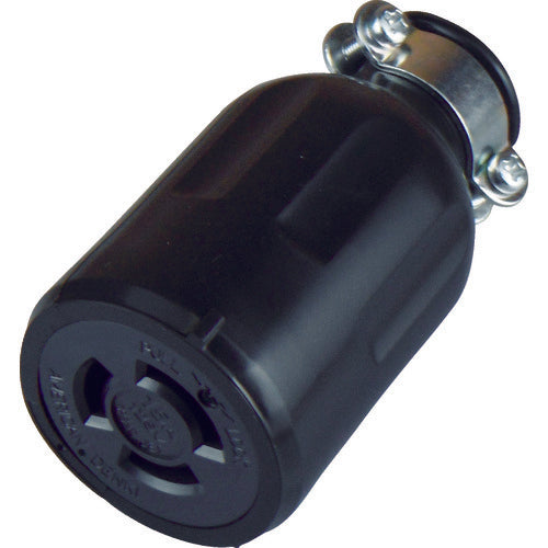 American Electric Hook-type rubber connector body grounded 2P 15A 125V 3114R 1 pc