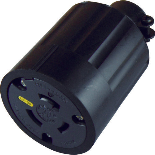 아메리칸 전기 걸이형 코드 커넥터 바디(고무 커버) 접지 2P 30A 1 3314R-L5 1개