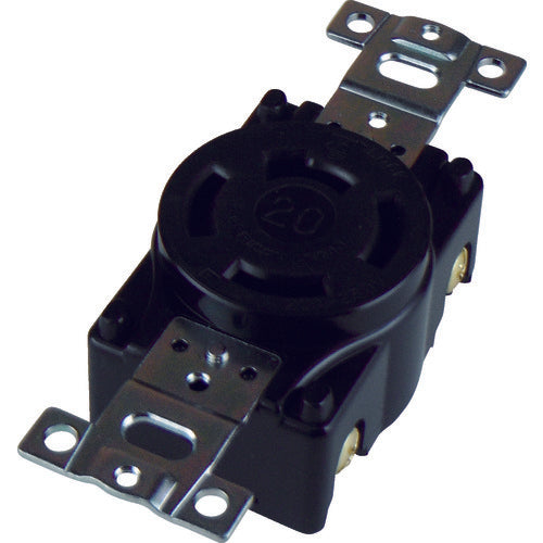 아메리칸 전기 걸쇠형 매립 콘센트 접지 3P20A250V 4220 1개