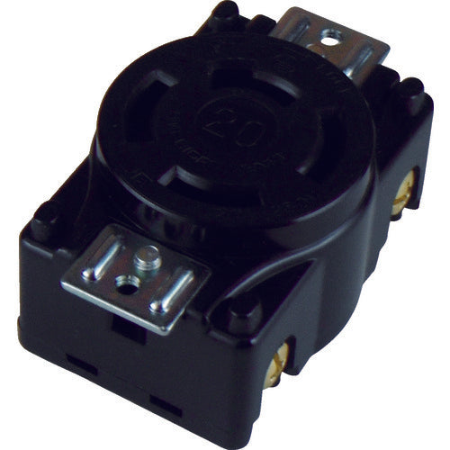 아메리칸 전기 걸쇠형 패널용 콘센트 접지 3P20A250V 4220-P 1개