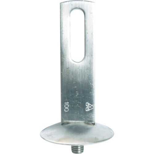 AKAGI "Stainless Steel Decorative Screw Foot (with flange)" for vertical bands 25X70H A10396-0040 1 pc